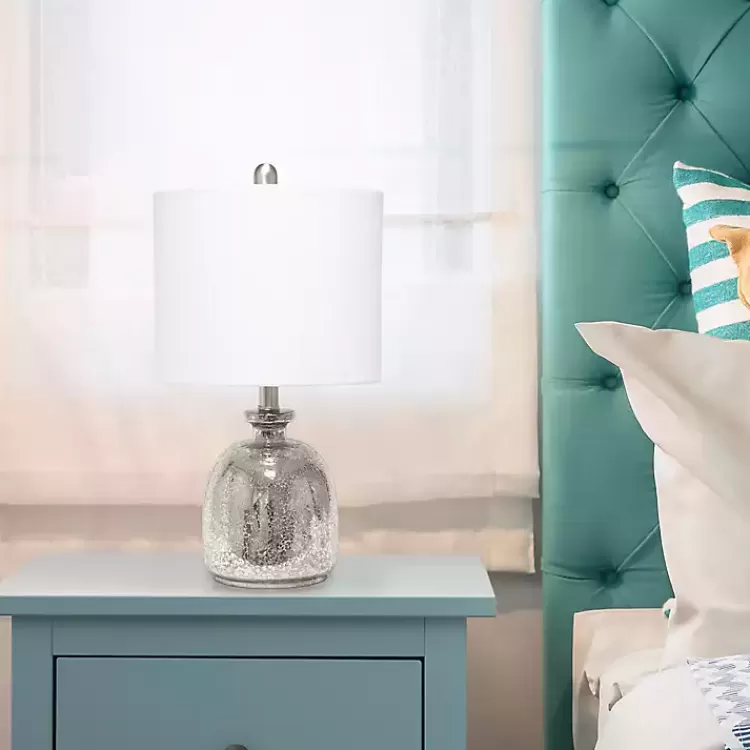 mercury_hammered_glass_white_shade_table_lamp_7.webp Mercury Hammered Glass Shade Table Lamp>Kirklands Home Outlet