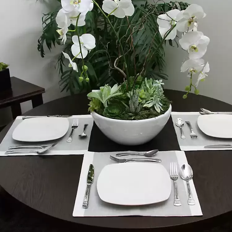 Mercutio Lines Stainless Steel 20-pc. Flatware Set>Kirklands Home Best Sale