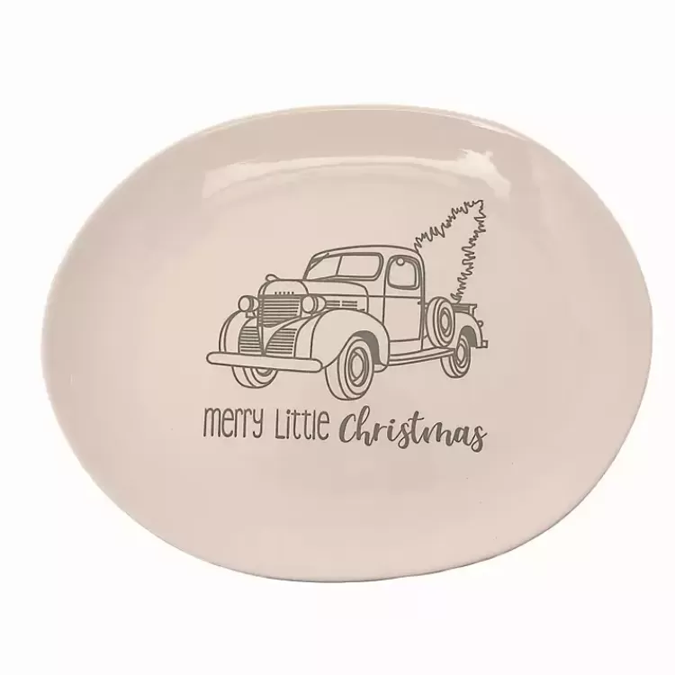 Merry Little Christmas Truck Serving Platter>Kirklands Home Best