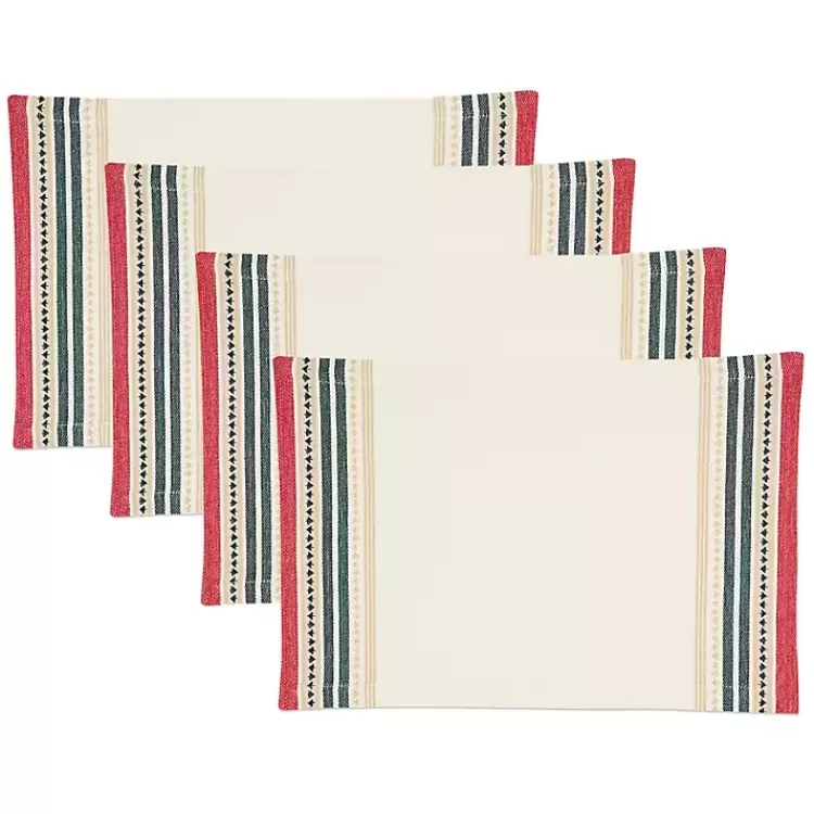Merry Pines Cotton Placemats, Set of 4>Kirklands Home Outlet