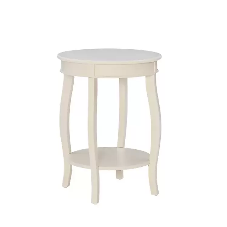 Merryweather Off White Accent Table>Kirklands Home Flash Sale