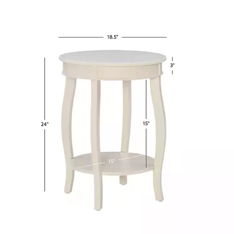 merryweather_off_white_accent_table_4.webp Merryweather Off White Accent Table>Kirklands Home Flash Sale