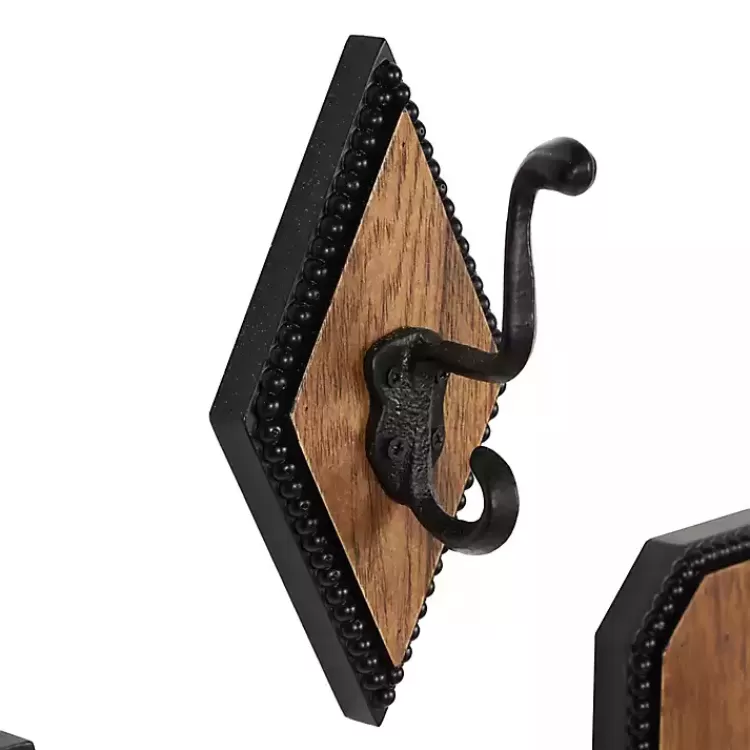 metal_and_wood_beaded_wall_hooks_set_of__3.webp Metal and Wood Beaded Wall Hooks, Set of 4>Kirklands Home Sale