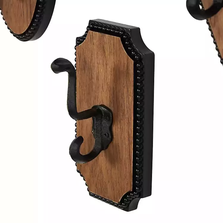 metal_and_wood_beaded_wall_hooks_set_of__4.webp Metal and Wood Beaded Wall Hooks, Set of 4>Kirklands Home Sale