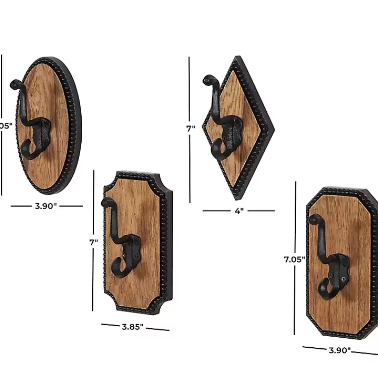 metal_and_wood_beaded_wall_hooks_set_of__8.webp Metal and Wood Beaded Wall Hooks, Set of 4>Kirklands Home Sale