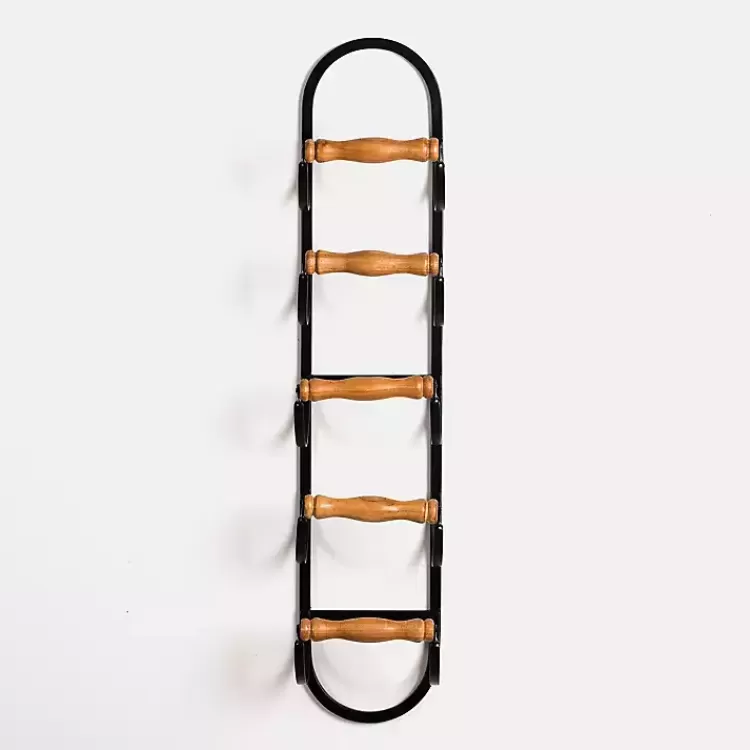Metal and Wood Tiered Multi-Use Wall Rack>Kirklands Home Cheap