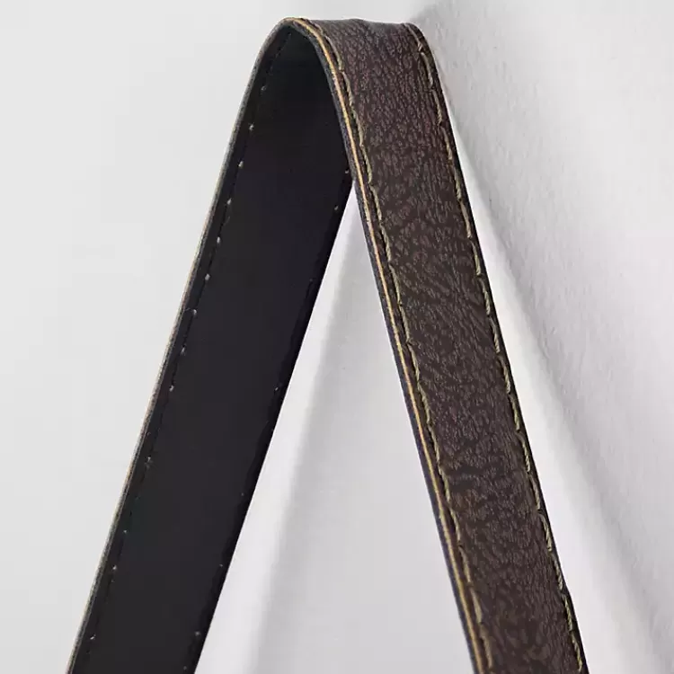 metal_circle_wall_shelf_with_leather_strap_4.webp Metal Circle Wall Shelf with Leather Strap>Kirklands Home Sale