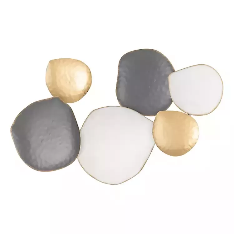Metal Organic Edge Wall Plaque>Kirklands Home Store