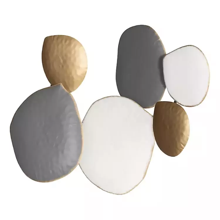 Metal Organic Edge Wall Plaque>Kirklands Home Store