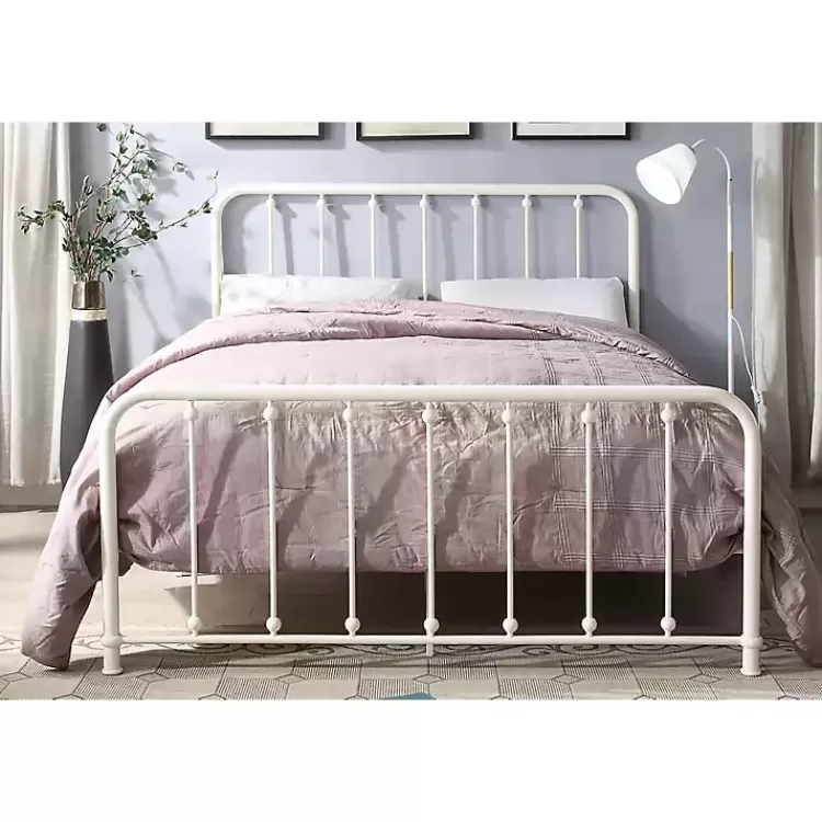 Metal Slat Full Platform Bed>Kirklands Home Store