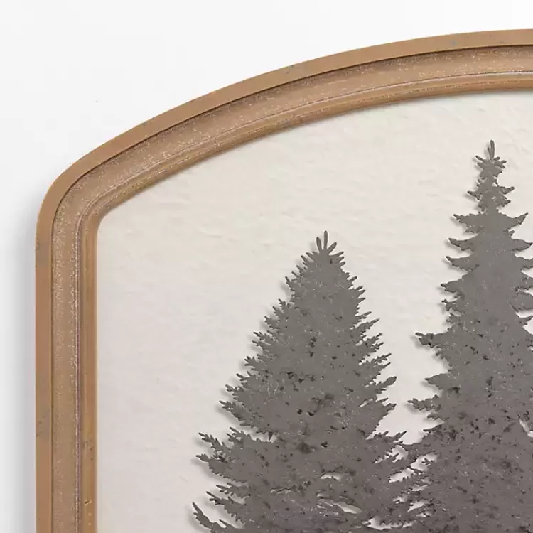 Metal Tree Scene Framed Wall Plaque>Kirklands Home Outlet