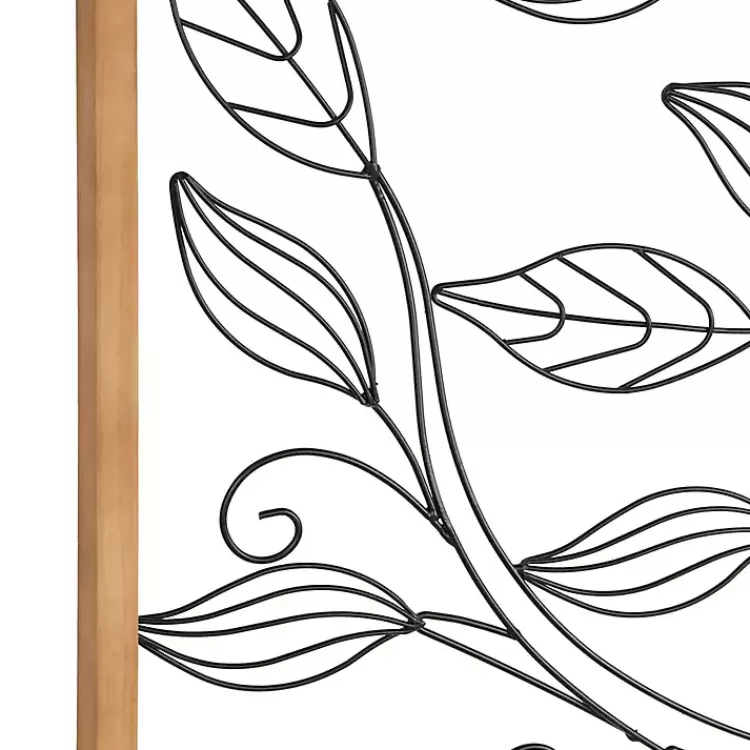 metal_wire_tree_panel_wall_plaques_set_of__4.webp Metal Wire Tree Panel Wall Plaques, Set of 3>Kirklands Home New