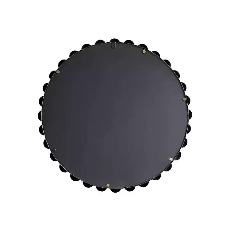 metallic_gold_foiled_beaded_wall_mirror__in_5.webp Metallic Foiled Beaded Wall Mirror, 27 in.>Kirklands Home Store