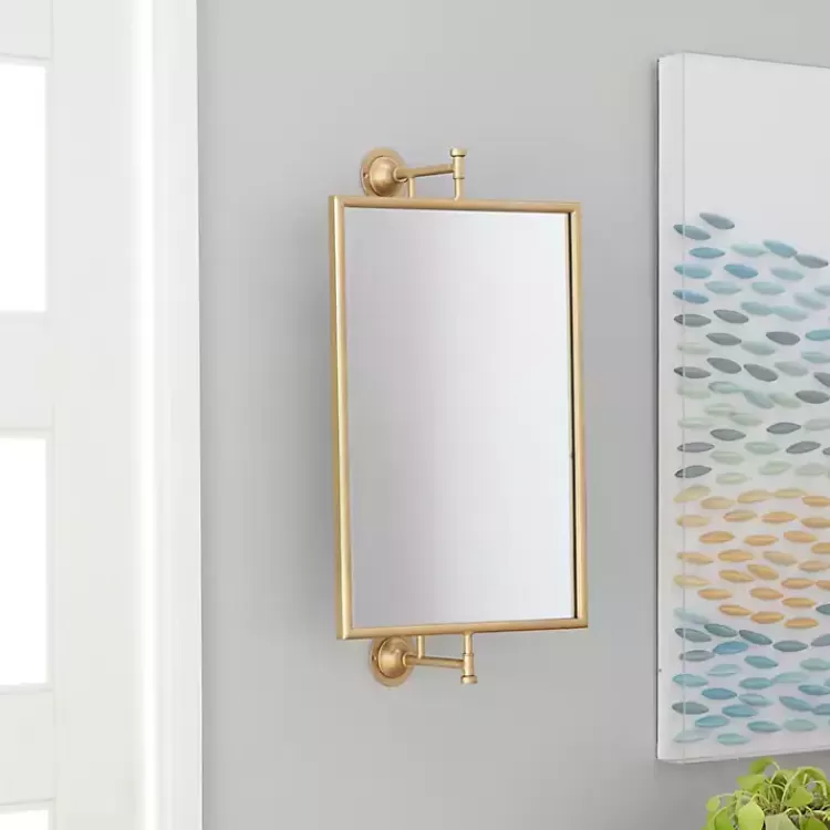 Metallic Metal Frame Wall Mirror>Kirklands Home Clearance