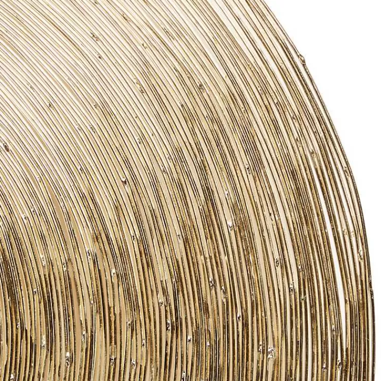 metallic_gold_plates_wall_sculptures_set_of__3.webp Metallic Plates Wall Sculptures, Set of 3>Kirklands Home Discount