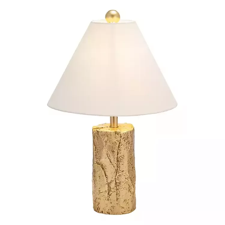 Metallic Gold Textured Table Lamp>Kirklands Home Hot