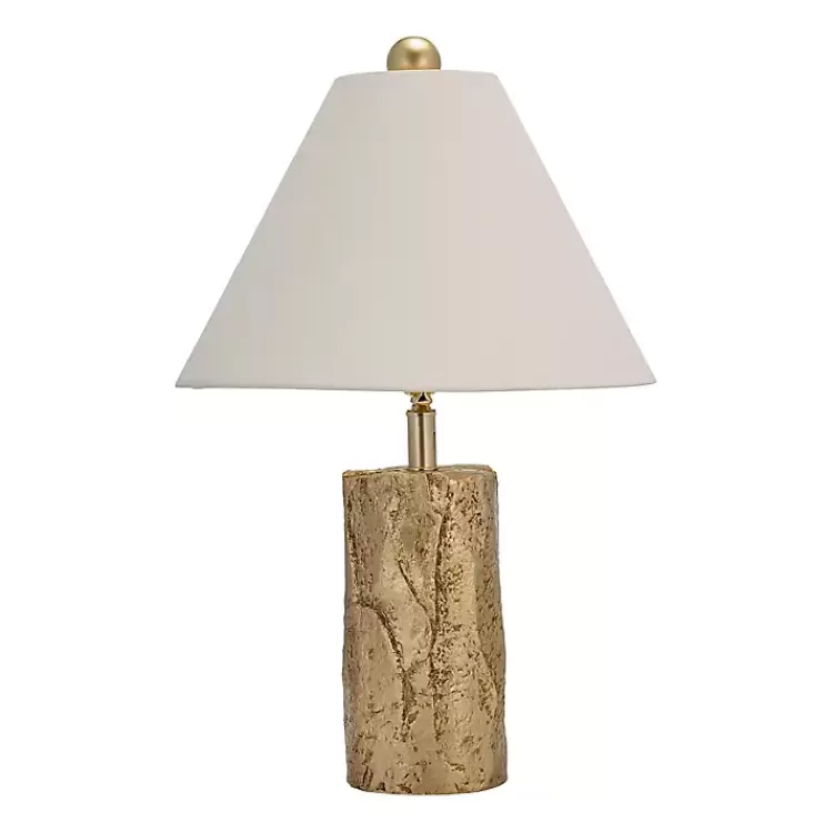 metallic_gold_textured_table_lamp_2.webp Metallic Gold Textured Table Lamp>Kirklands Home Hot