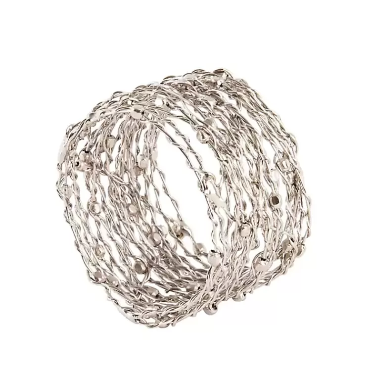 Metallic Gold Wire Napkin Rings, Set of 4>Kirklands Home Best Sale