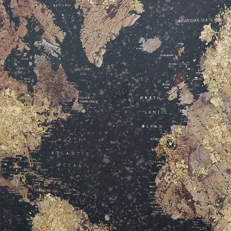 metallic_gold_world_map_framed_art_print_2.webp Metallic Gold World Map Framed Art Print>Kirklands Home Shop