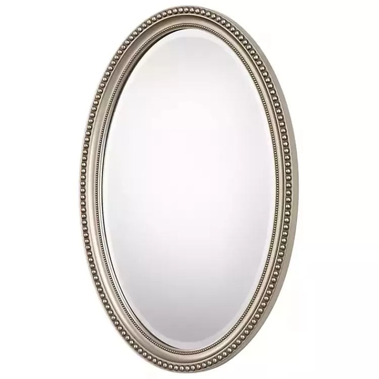 metallic_silver_beaded_edge_oval_mirror_2.webp Metallic Silver Beaded Edge Oval Mirror>Kirklands Home Store