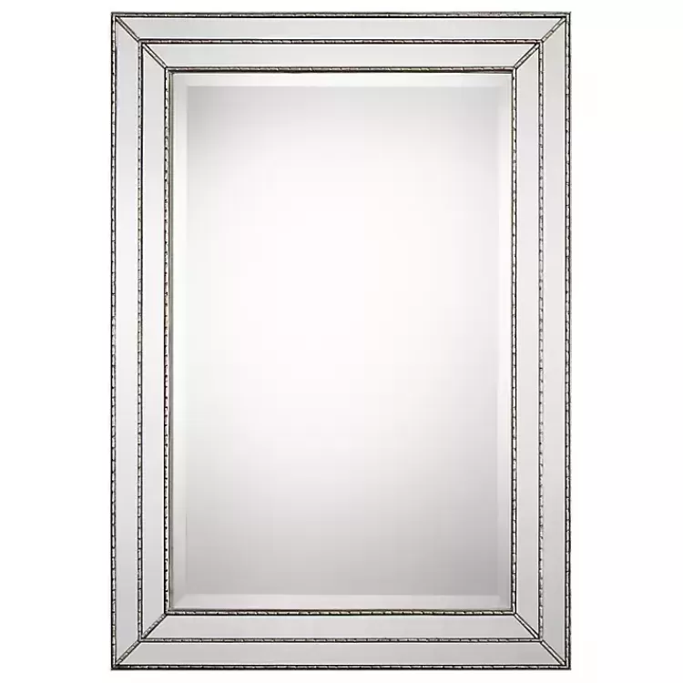 Metallic Grooved Texture Wall Mirror>Kirklands Home Best
