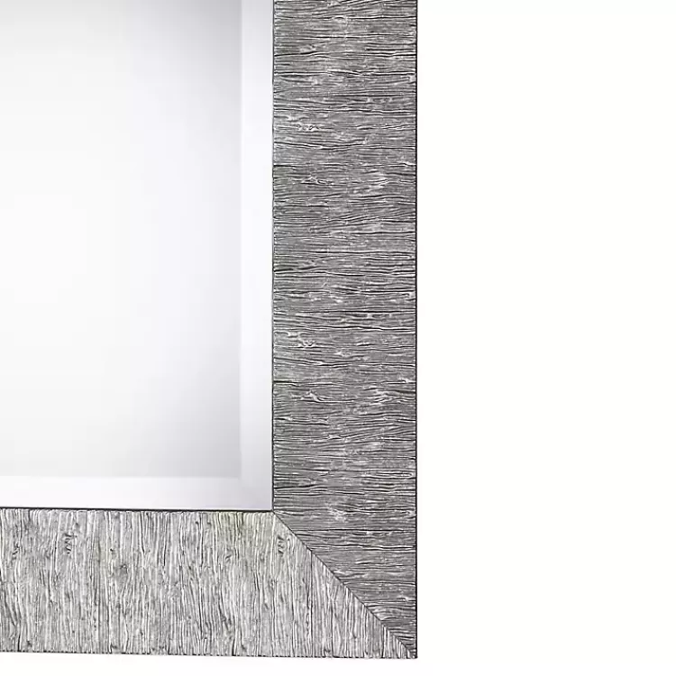 metallic_silver_textured_frame_wall_mirror_2-1.webp Metallic Silver Textured Frame Wall Mirror>Kirklands Home Hot