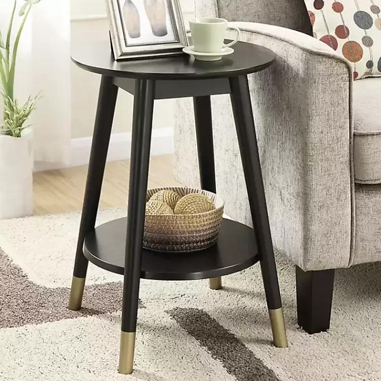 Mia Round Accent Table>Kirklands Home Clearance