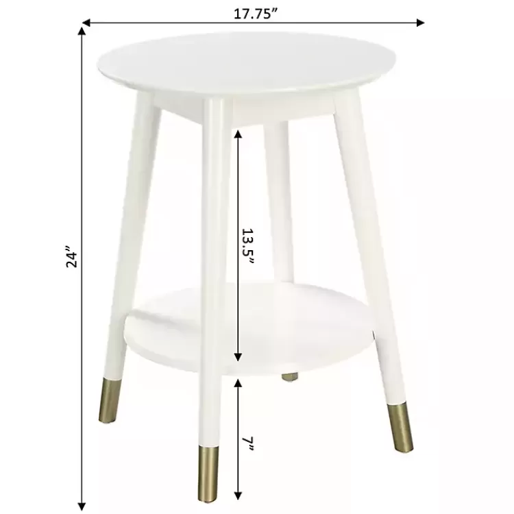 mia_round_white_accent_table_3.webp Mia Round Accent Table>Kirklands Home New