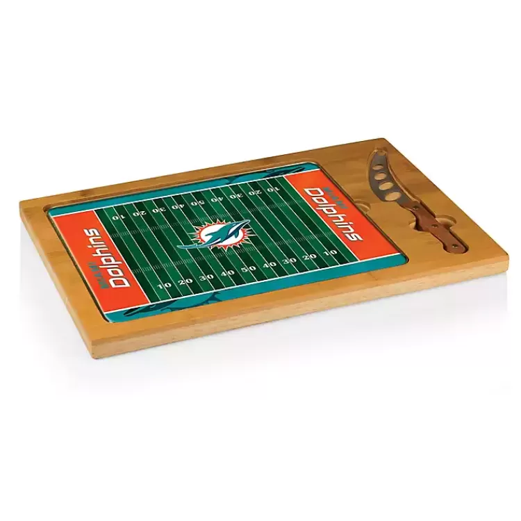 Miami Dolphins Cutting Board & Knife Set>Kirklands Home Best Sale