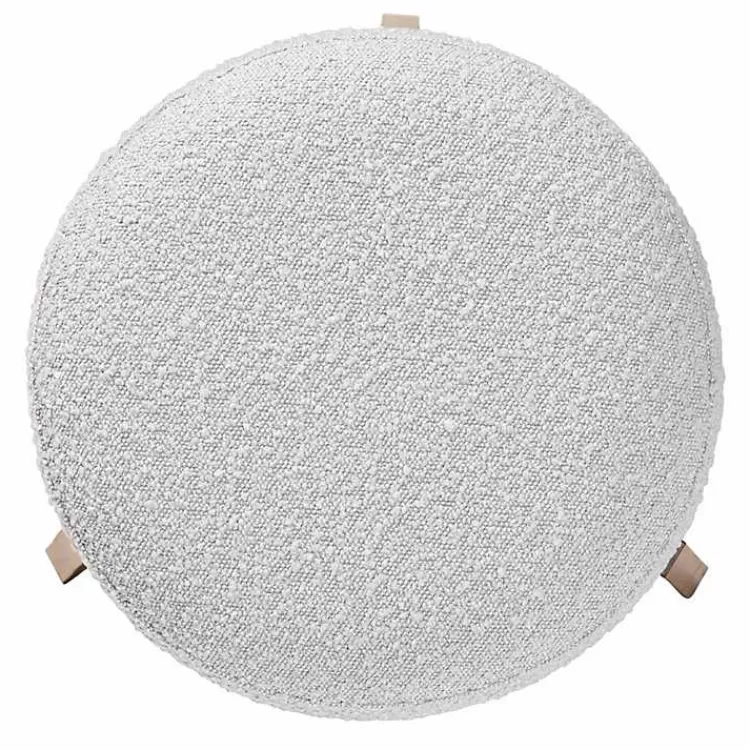 midcentury_modern_gray_boucle_ottoman_3.webp Mid-Century Modern Boucle Ottoman>Kirklands Home Flash Sale