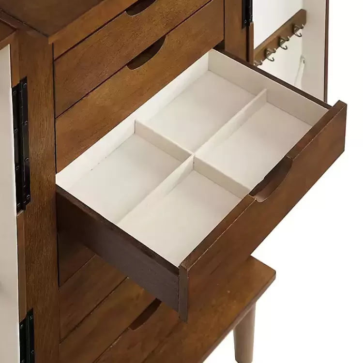 midcentury_modern_walnut_jewelry_armoire_10.webp Mid-Century Modern Walnut Jewelry Armoire>Kirklands Home Best Sale