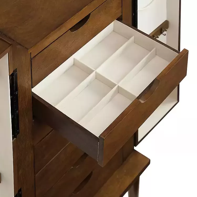 midcentury_modern_walnut_jewelry_armoire_9.webp Mid-Century Modern Walnut Jewelry Armoire>Kirklands Home Best Sale