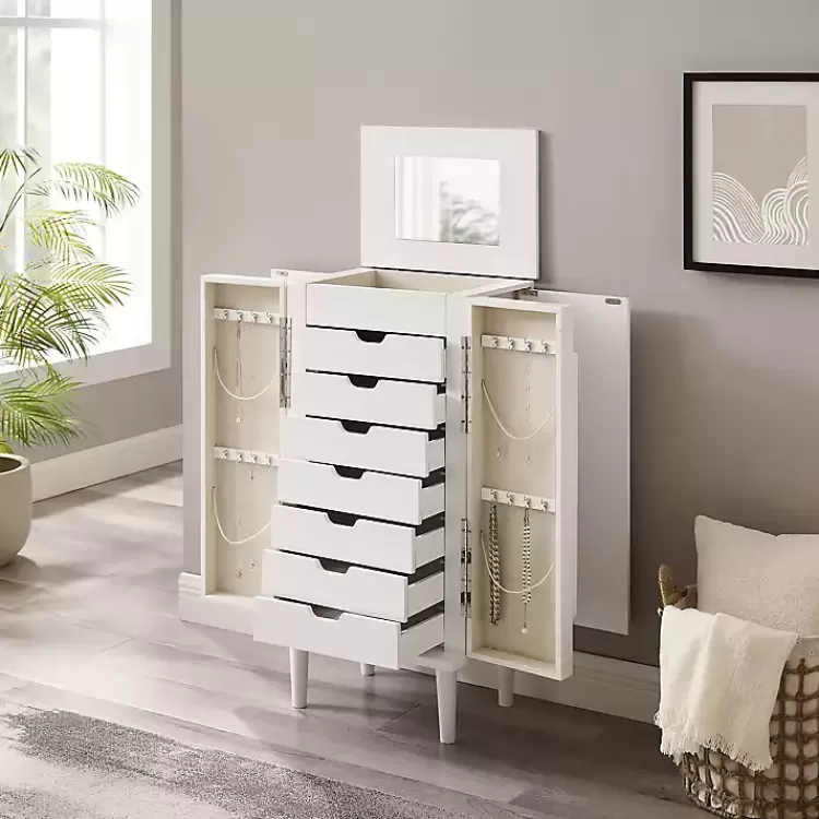 Mid-Century Modern Jewelry Armoire>Kirklands Home Outlet