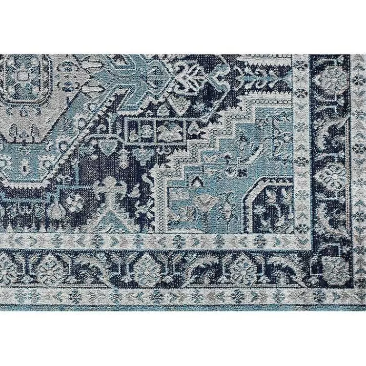 midnight_blue_frieda_medallion_area_rug_x_3.webp Midnight Blue Frieda Medallion Area Rug, 8x10>Kirklands Home Outlet