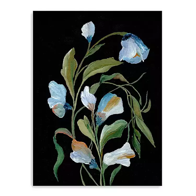 Midnight Foliage Canvas Art Print>Kirklands Home Best