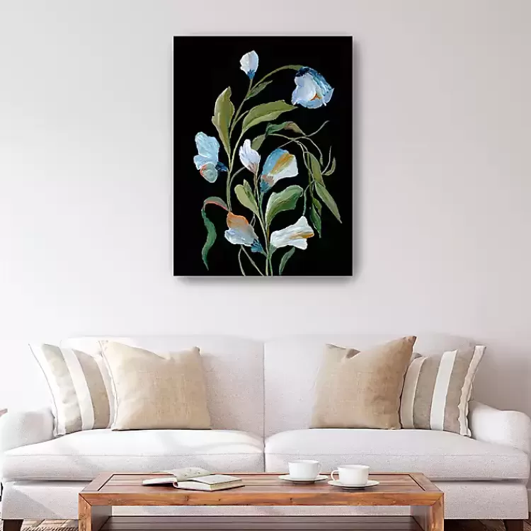 Midnight Foliage Canvas Art Print>Kirklands Home Best