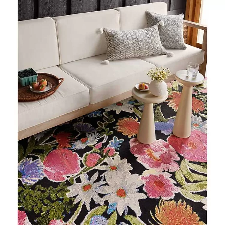 midnight_garden_party_indooroutdoor_rug_x_7.webp Midnight Garden Party Indoor/Outdoor Rug, 7x11>Kirklands Home Store