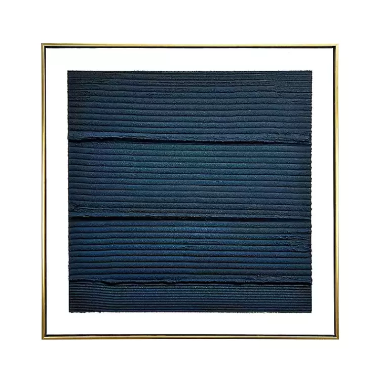 Midnight Waves Framed Canvas Art Print>Kirklands Home Shop