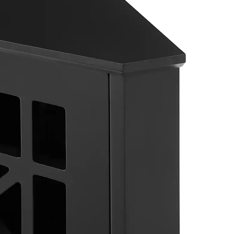 mikie_black_corner_cabinet_4.webp Mikie Corner Cabinet>Kirklands Home Cheap