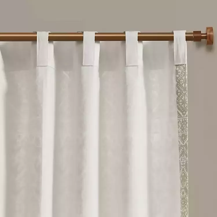 mila_tan_horizontal_stripe_curtain_panel__in_4.webp Mila Horizontal Stripe Curtain Panel, 84 in.>Kirklands Home Online