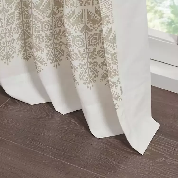mila_tan_horizontal_stripe_curtain_panel__in_5.webp Mila Horizontal Stripe Curtain Panel, 84 in.>Kirklands Home Online