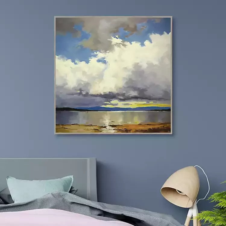 mile_high_lake_sky_framed_canvas_art_print_2.webp Mile High Lake Sky Framed Canvas Art Print>Kirklands Home Sale