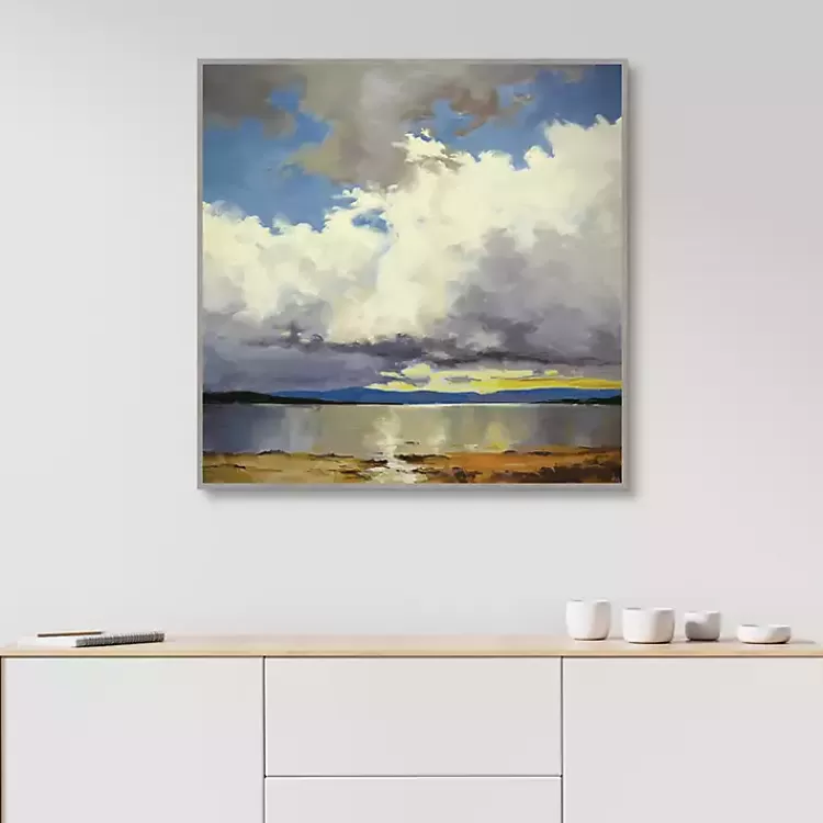 mile_high_lake_sky_framed_canvas_art_print_3.webp Mile High Lake Sky Framed Canvas Art Print>Kirklands Home Sale