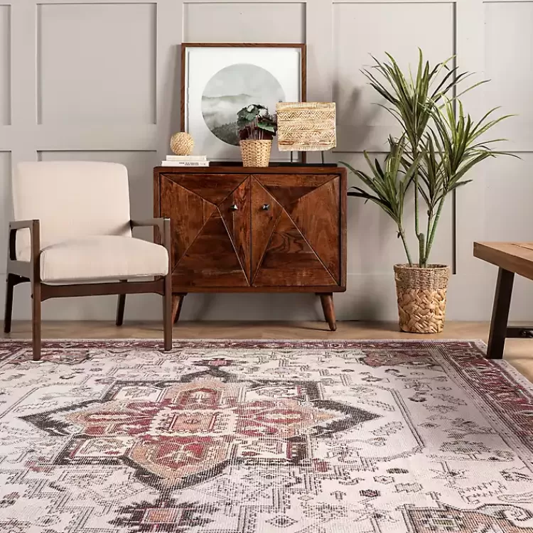 miley_traditional_medallion_washable_area_rug_x_7-1.webp Miley Traditional Medallion Washable Area Rug, 4x6>Kirklands Home Hot
