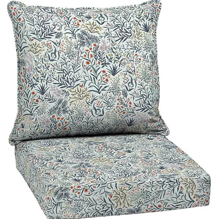 Millennial Leaf 2-pc. Outdoor Deep Seat Cushion>Kirklands Home Flash Sale