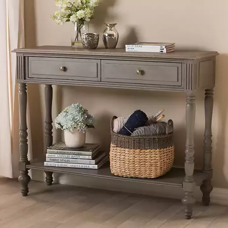mindi_wood_rustic_farmhouse_console_table_8.webp Mindi Wood Rustic Farmhouse Console Table>Kirklands Home New