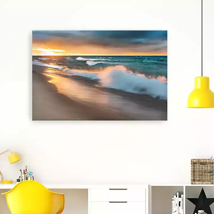 Miners Beach Light Canvas Art Print, 60x40 in.>Kirklands Home Shop