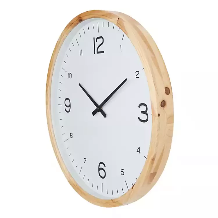 minimalist_wood_frame_wall_clock_2.webp Minimalist Wood Frame Wall Clock>Kirklands Home Fashion