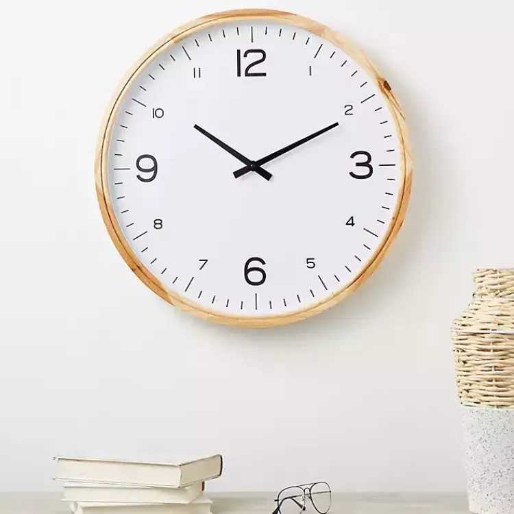 minimalist_wood_frame_wall_clock_8.webp Minimalist Wood Frame Wall Clock>Kirklands Home Fashion