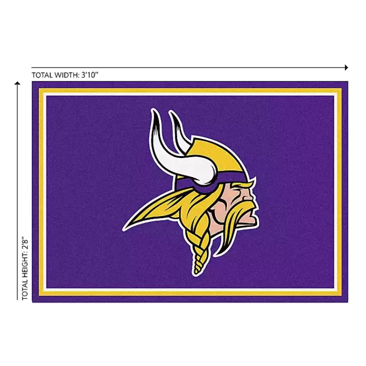 Minnesota Vikings Area Rug, 3x4>Kirklands Home Hot